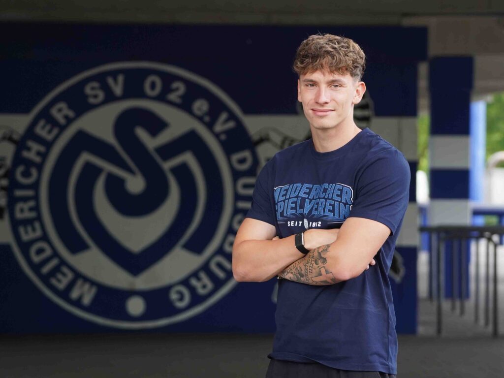 Tim Heike stürmt ab sofort an der Wedau