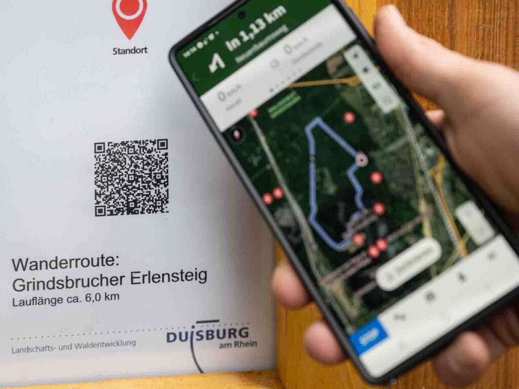 Vorstellung neuer digitaler Erlebniswanderrouten an der Sechs-Seen-Platte