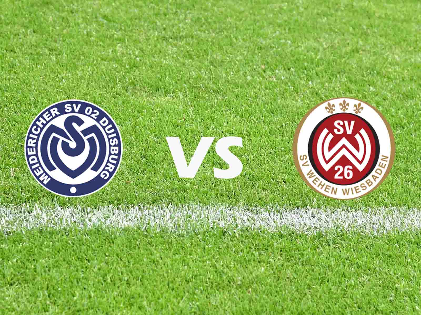 MSV Duisburg vs. Wehen Wiesbaden