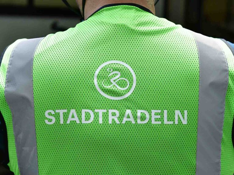 Stadtradeln in Duisburg (Warnweste)
