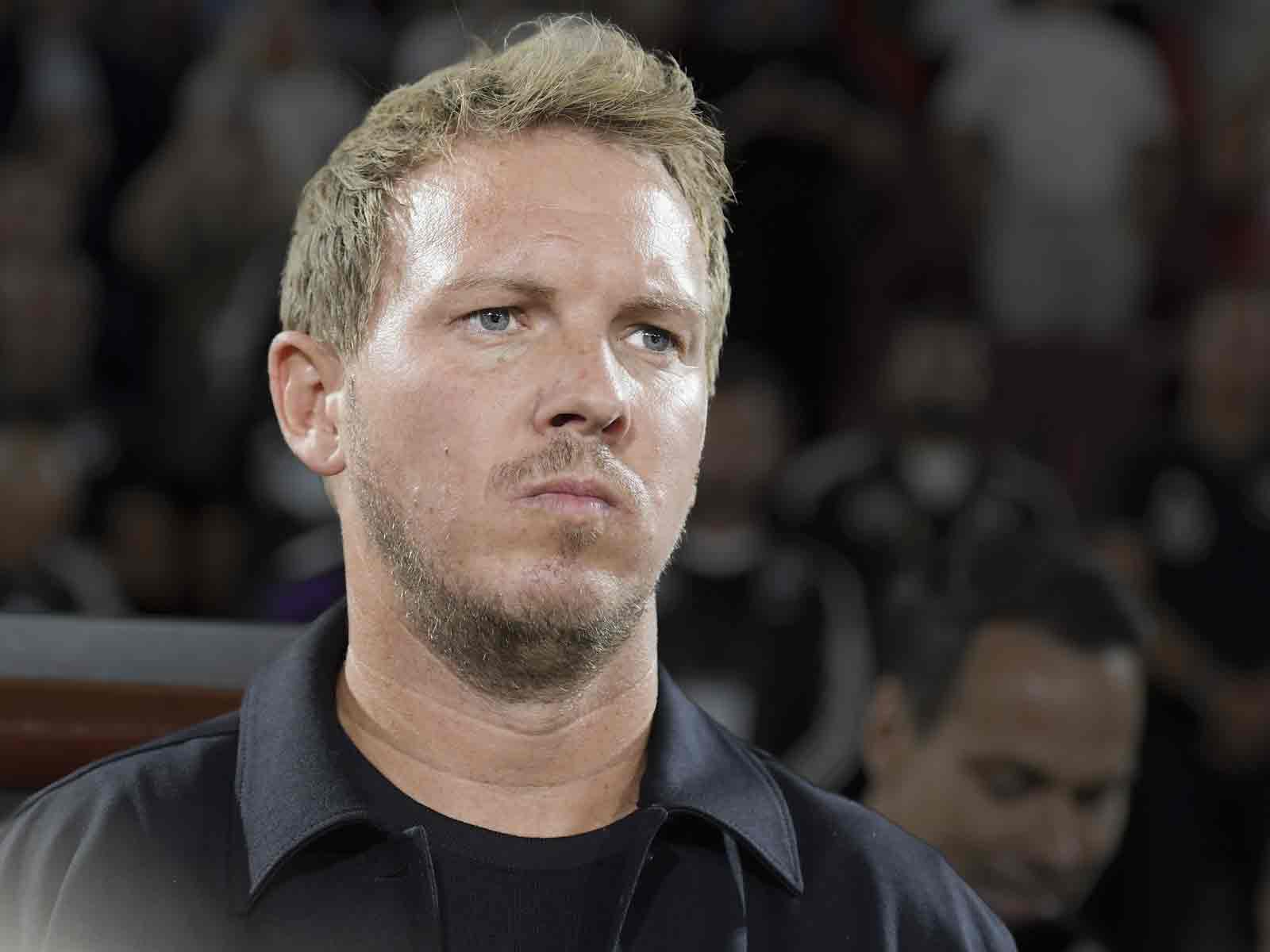 Bundestrainer Nagelsmann ist nicht zufrieden, was er von seinem Team sieht.