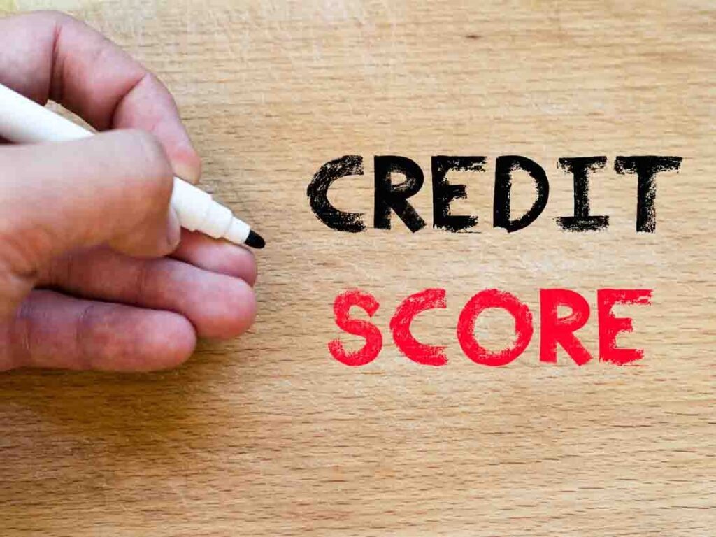 Credit Score Text / Montage