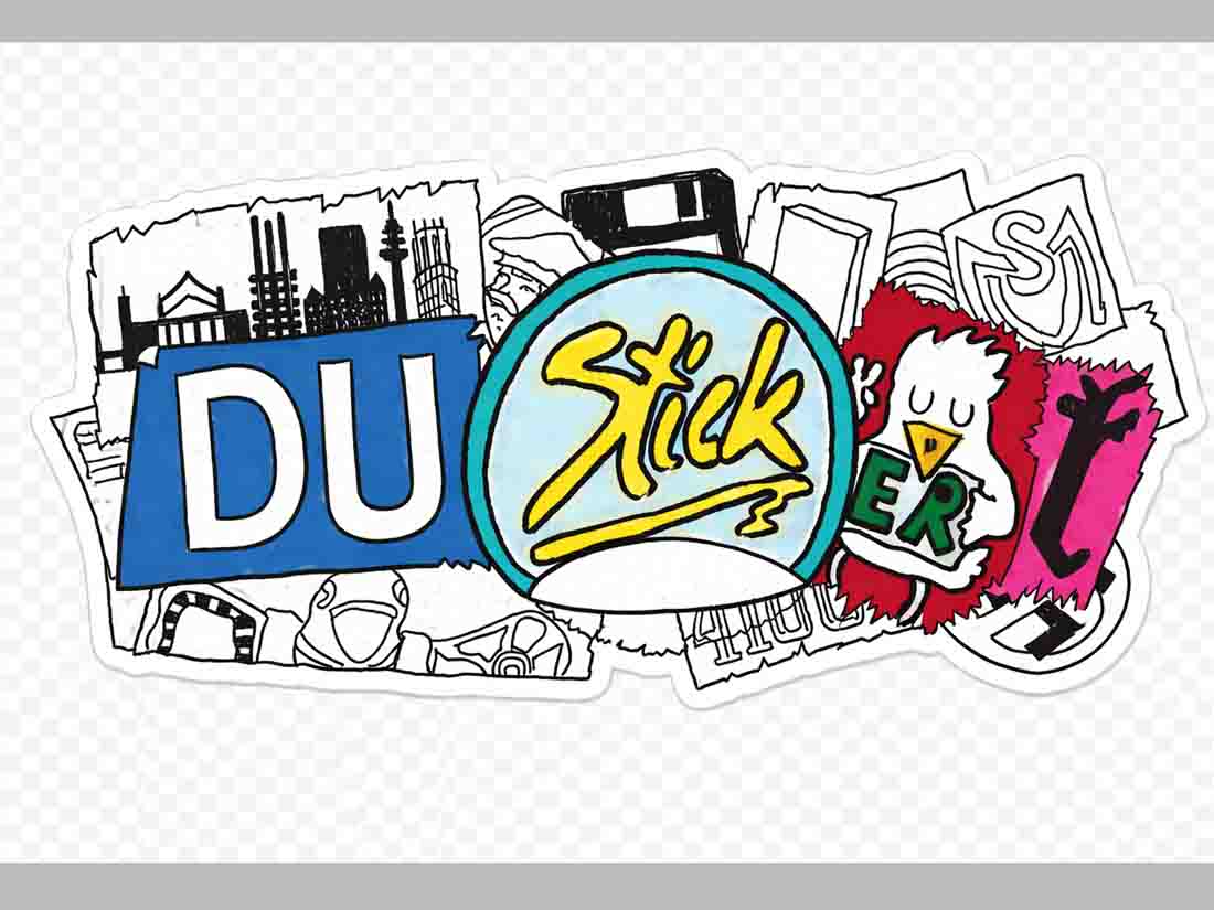 Sticker, Logo