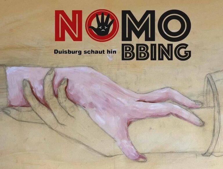 NoMobbing – Eine Initiative von und für Duisburger Schulen Ausstellungsplakat