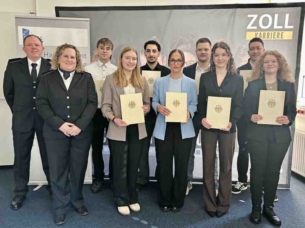 Vereidigung der Auszubildenden