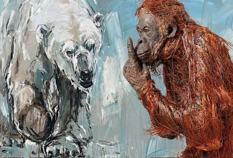 trotz alledem – Tiere im Anthropozän ( cubus kunsthalle, Duisburg ) Plakat