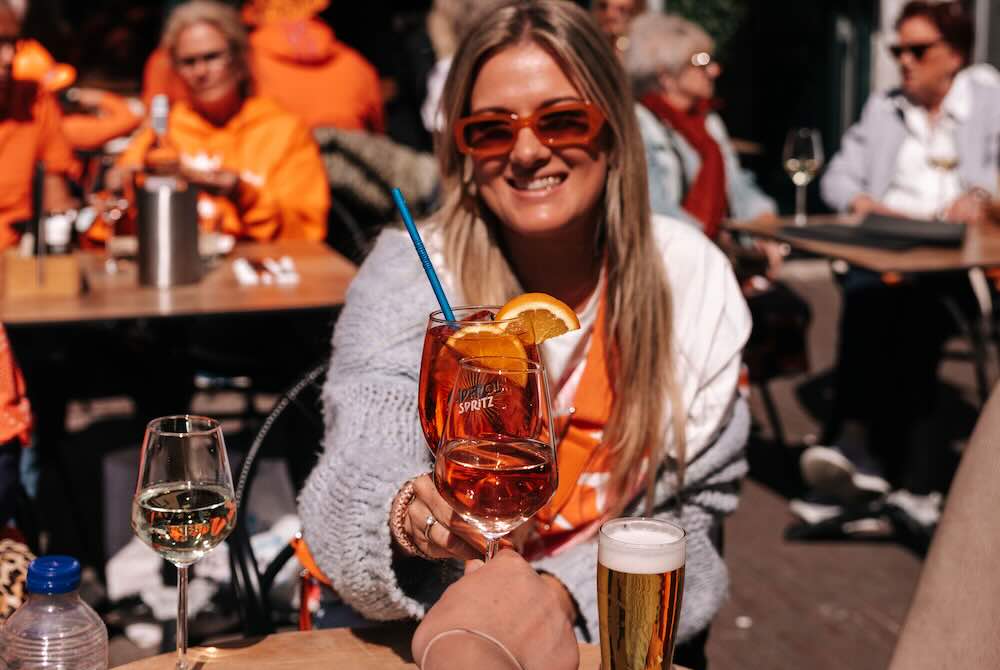 Drink im Glas