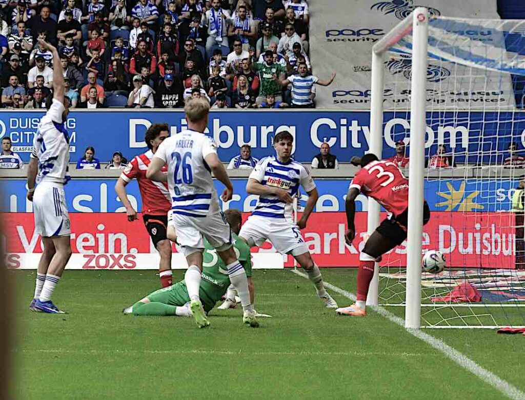 Tor für den MSV Duisburg zum 1:0