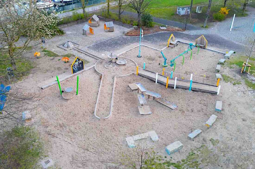 Wasserspielplatz