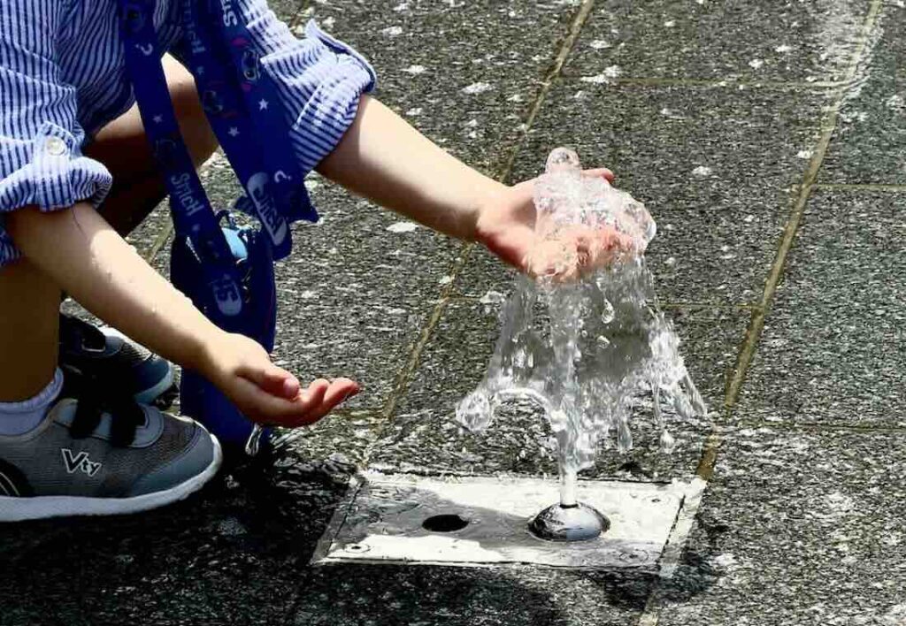 Wasserspielplatz