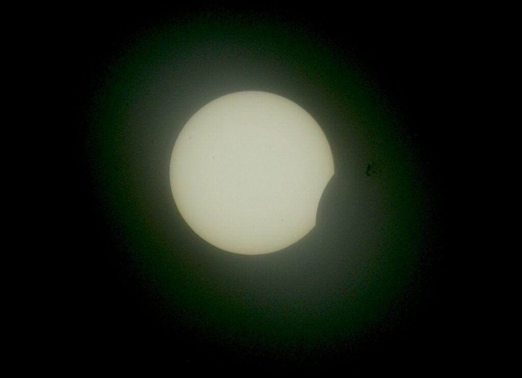 Partielle Sonnenfinsternis