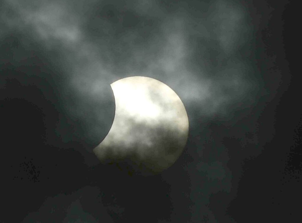 Partielle Sonnenfinsternis