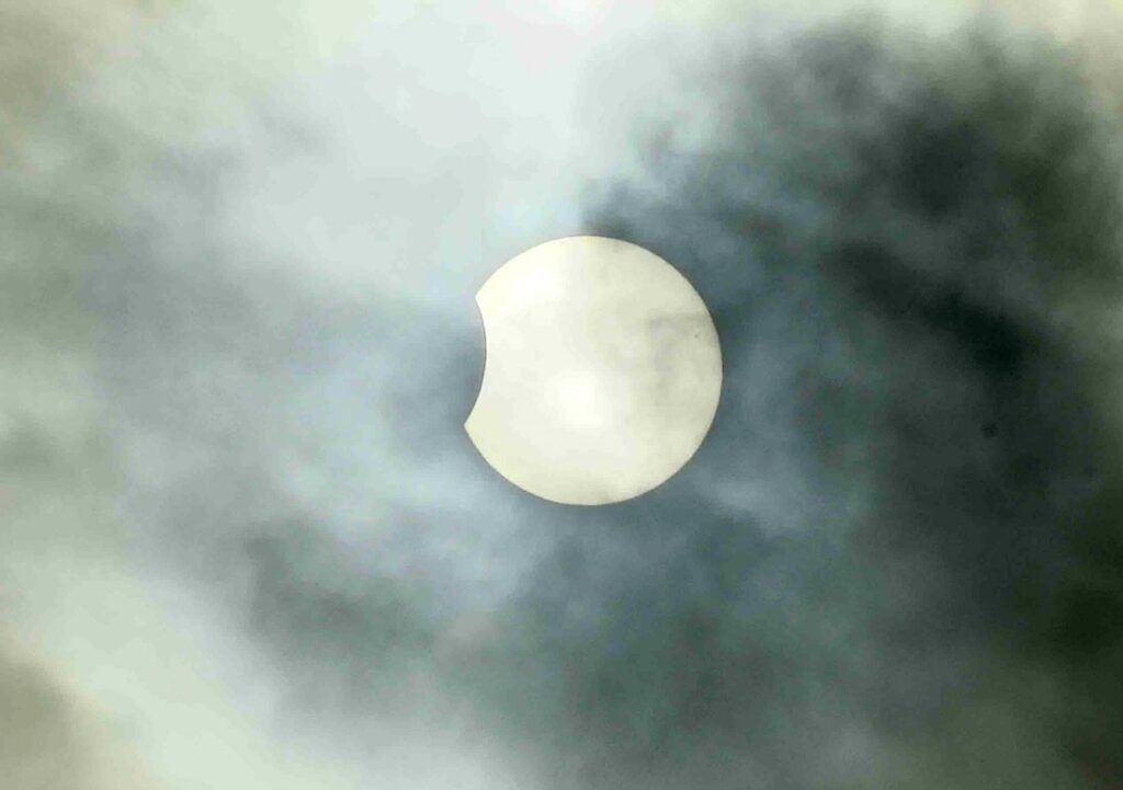 Partielle Sonnenfinsternis