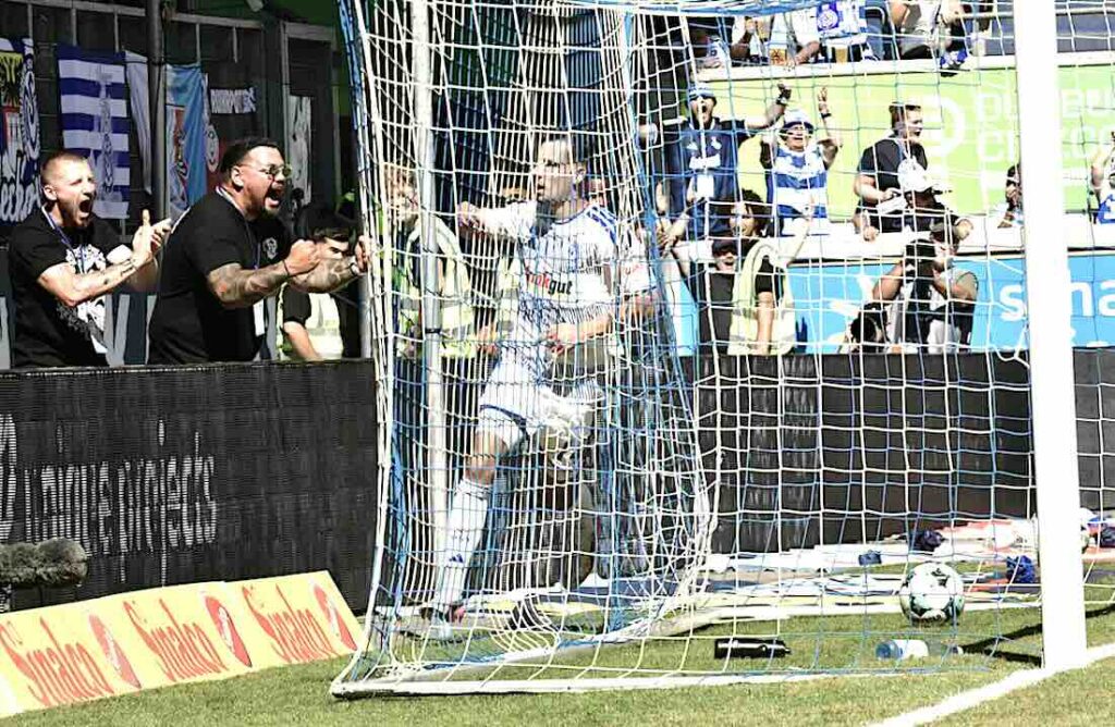 Torjubel zum 3:0-Sieg