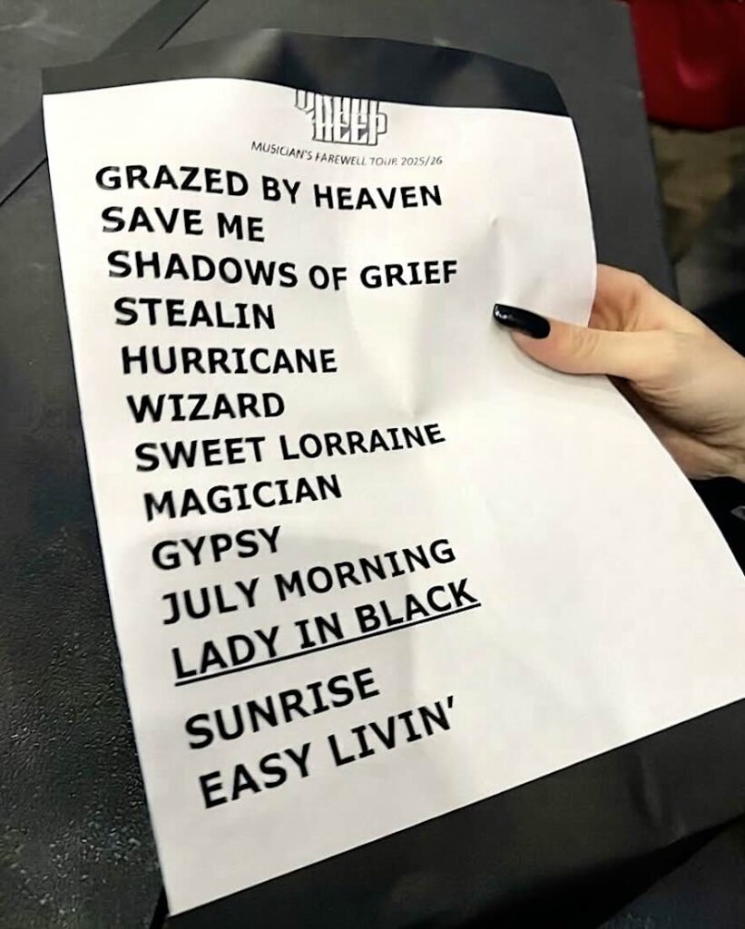 Setlist