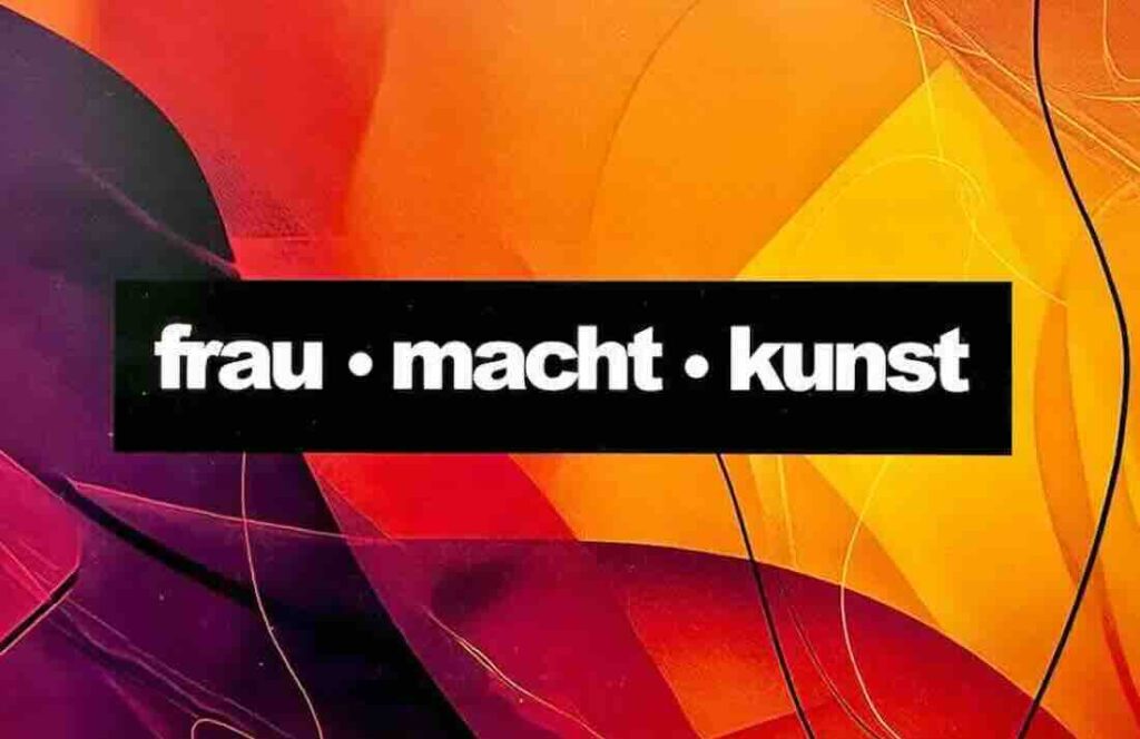 frau | macht | kunst – in der cubus kunsthalle Flyer