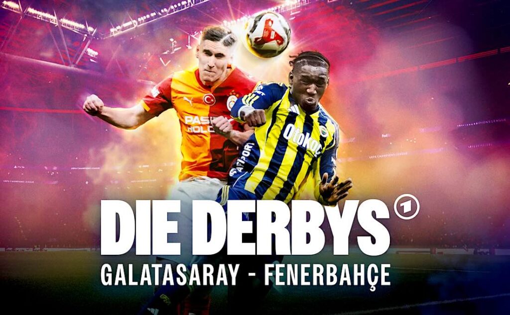 „Die Derbys“: Neue ARD-Doku über Galatasaray gegen Fenerbahce Montage