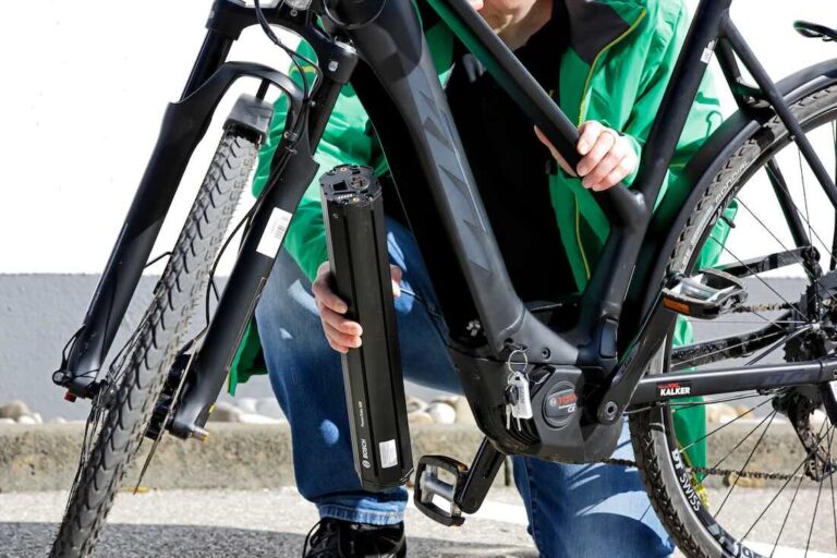 Fahrrad mit Akku